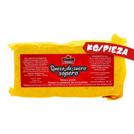 QUESO DE SUERO SOPERO EL ABUELO JOSE KG PIEZA
