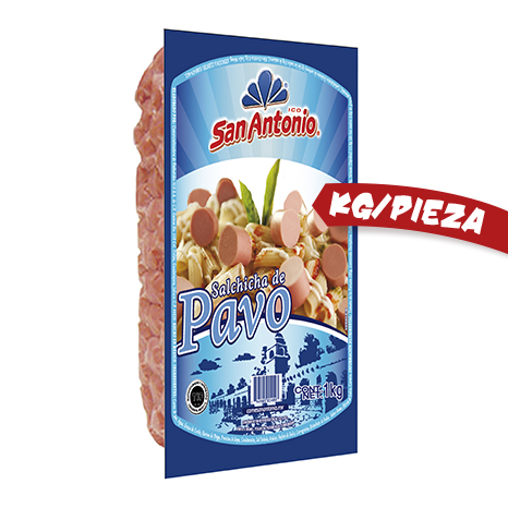 SALCHICHA DE PAVO SAN ANTONIO KG PIEZA