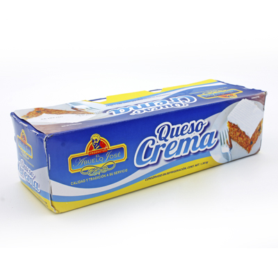 QUESO CREMA BARRA EL ABUELO JOSE KG PIEZA