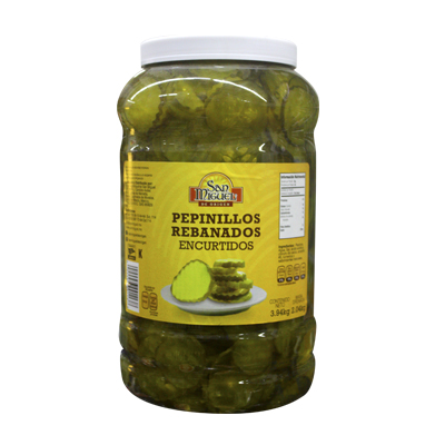 PEPINO AGRIO ONDULADO SAN MIGUEL 3.94 KG PIEZA