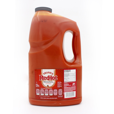SALSA RED HOT FRANKS ORIGINAL BOTE 3.780 LT