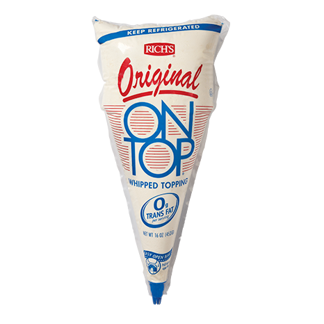 CREMA PREBATIDA ON TOP RICHS 453 GR PIEZA