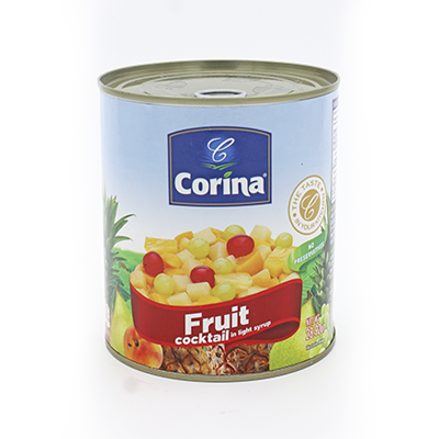 COCTEL DE FRUTAS CORINA 820 G PIEZA