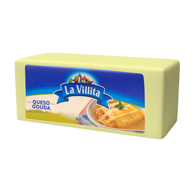 QUESO GOUDA BARRA LA VILLITA KG PIEZA