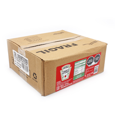 SALSA CATSUP PORCIONES HEINZ 1000 PIEZAS DE 9 GR CAJA