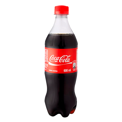REFRESCO COCA COLA BOTELLA 600 ML PIEZA