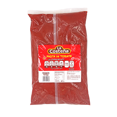 PASTA DE TOMATE LA COSTEÑA BOLSA DE 3 KG PIEZA