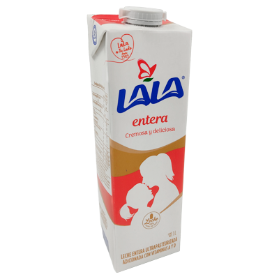 LECHE ENTERA LALA 1 L PIEZA