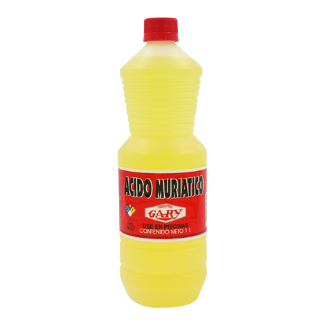 ACIDO MURIATICO GARY 1 LT PIEZA