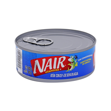 ATUN EN AGUA NAIR 120 G PIEZA