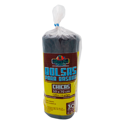 ROLLO BOLSA DE BASURA ABUELO JOSE CAL 70 50 X 70 30 PZ